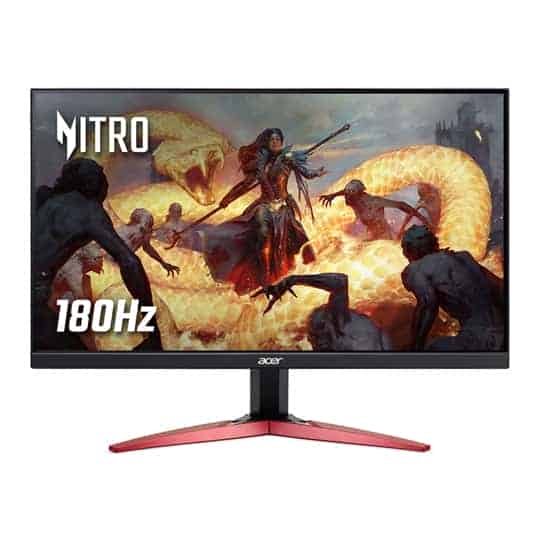 Acer 24" Full HD 180Hz FreeSync IPS ZeroFrame Gaming Monitor